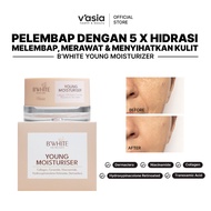 V'ASIA B'WHITE YOUNG MOISTURIZER - Young Moisturiser  Mengandungi Collagen, Ceramide, Niacinamide