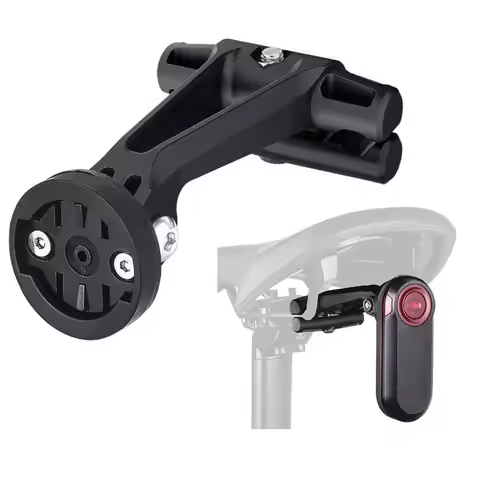Adjustable Bicycle Saddle Lamp Mount Universal Taillight Seatpost Holder for Garmin Varia Radar Rear