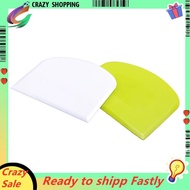 2 Pieces Dough Scraper Bowl Scraper Food-Safe Plastic Dough Cutter Flexible Plastic Scraper Practica