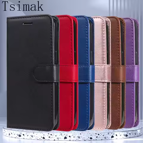 Flip Wallet Case For Xiaomi Redmi Note 11 12 13 14 Pro 11S 12S 12C 13C 14S 14C A1 Plus A2 + A3 4G 5G