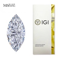 Mishangjewelry Marquise Shape Lab Grown Diamond With IGI Certificate 1ct 1.5ct 2ct 2.5ct 3ct CVD HPH