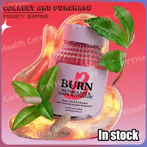Belly Fat Burning Metabolism AMPK Activating Supplement for Men Women Actiponin Gynostemma Vitamins 