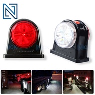 SHILIDUO LED 24V Side Marker Lamp Red White 010 428 LED Trailer Lorry Clearance Lights Side Marker L