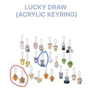 Seventeen Miniteen  Lucky Draw Acrylic Keyeing