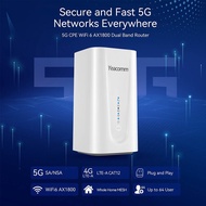 5G CPE Router WiFi 6 เราเตอร์ ใส่ซิม รองรับ 3CA 5G AIS DTAC TRUE, Intelligent Wireless Access router - Yeacomm As the Picture One