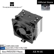 Thermalright AX90SE CPU Air Cooler 4 Heat pipes Chassis heat PC Radiator for AMD AM4/AM5 Intel 1700/