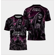 AVENGED SEVENFOLD Jersey T-shirt A7X Band Jersey/ Retro Jersey/ Vintage Jersey/
