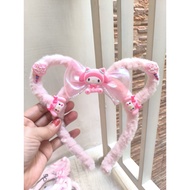 Bunny Ear Headband|Bear Ear Headband|Headband|Kuromi Kuromi|Feather Headband