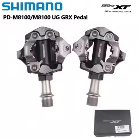 Shimano GRX PD-M8100 UG Self Lock Pedal Deore XT PD-M8100 PD-M8120 Race SPD Pedal Gravel Bike Pedal 