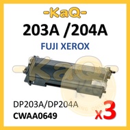 3x FUJI XEROX 203A 204A CWAA0649 Docuprint 203 204 DP203A DP204A Compatible FujiXerox Laser Printer 