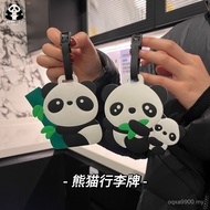 Panda Boarding Cute Travel Tag Consignment Souvenir Creative Tag Chengdu Travel Creative Tag Luggage