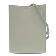近全新 Jil Sander Tangle 小號單肩包 J07WG0001 P5343 銀色五金 小牛皮 淺綠色 0039 [二手] JIL SANDER