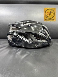 RETROSPEC 2025 Cycling Helmet / Black White / Free Size 56-61cm