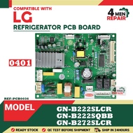 GN-B222SLCR / GN-B222SQBB / GN-B272SLCR LG REFRIGERATOR 0401 0423 PCB BOARD GN-B222SL GN-B272SL B222