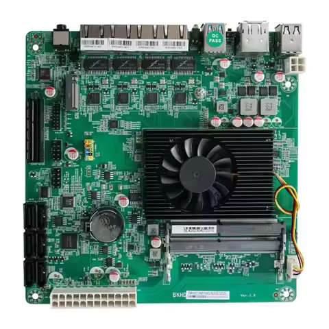 AB97-N5105 Motherboard For NAS System Soft Routers N5105 ITX Motherboards With 2.5G Networking Port