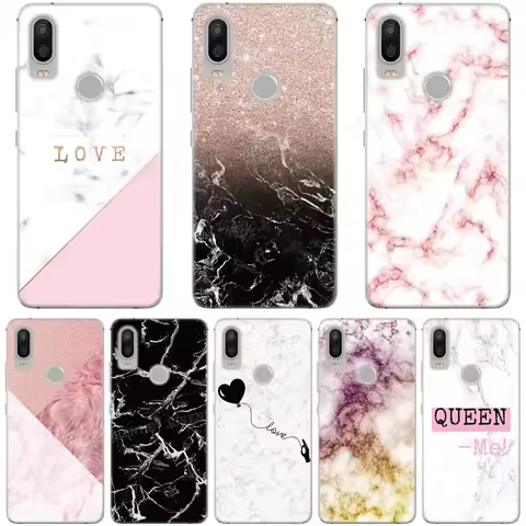 Printed Colorful Marble Cover For Vsmart Active 1 Plus Star 3 JOY 4 Live BQ Aquaris X2 X Pro U U2 Li