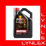 MOTUL X-CLEAN 8100 5W30 EFE - 5 Litres 100% LYNLEX