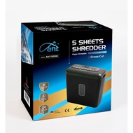 PAPER SHREDDER MACHINES CROSS CUT 5PCS 9LITTERS WITH 1YEARS WARRANTY ANT PAPER SHREDDER ANT-S509C