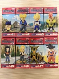 【神級/收藏級/絕版珍藏/全新】龍珠Z WCF Vol.6 人造人篇 17號/18號/斯路/天使悟空 全套8隻 (DBZ041-048)