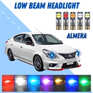 NISSAN ALMERA LOW BEAM HEADLIGHT LED BULB RGB HeadLamp Mentol Lampu Senja Kecil Spotlight T10 almera