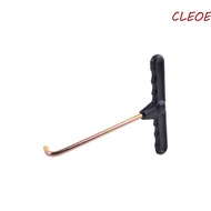 CLEOES Spring Pull Tool Trampoline Install Black Hand Pull Tool Pull Hook Trampoline Spring Pull T-Hook Tent Peg Puller