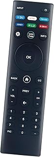 Replace Remote Compatible with Vizio TV D32F4-J01 M50Q7-H1 M55Q7-H1 M55Q8-H1 M65Q7-H1 M65Q8-H1 P65Q9