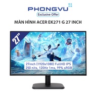 Acer EK271 G 27 Monitor" (FHD 1920 x 1080/ IPS/ 120Hz/ 1 ms)