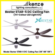 Bestar Star 5 DC Ceiling Fan with Light