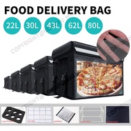 Insulated Thermal Delivery Box Food Delivery Bag Motorcycle 22-80L Delivery Insulated Bag Takeaway B