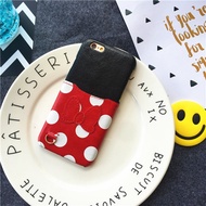 Disney oppo R9 mobile phone case card r9s leather set cartoon Mickey R9plus Anti-fall protection set