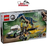 LEGO Jurassic Park 76966 Dinosaur Missions: Allosaurus Transport Truck