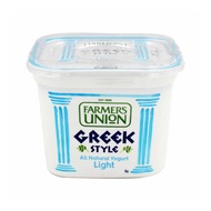 Farmers Union Greek Style All Natural Yogurt Light 1kg