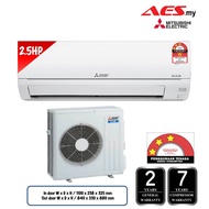 JB INSTALL - MITSUBISHI MS-JR24VF JR SERIES 2.5HP Non-Inverter Aircond R32 Air Conditioner