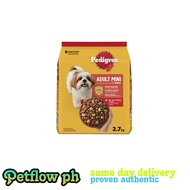 Pedigree mini adult beef lamb and vegetables flavor 2.7kg Dry Dog food