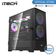 darkFlash DK415M Luxury M-ATX PC Case- Black