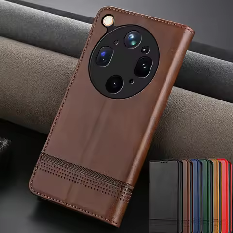 For OPPO Find X9 Ultra 5G Magnetic Leather Texture Wallet Case for OPPO Find X9s Pro Case Find X9 X 