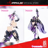 Earnestcore Craft Rosado - Star Flower Black Iris Action Figurine / 核诚治造 萝莎计划 - 星花•黑鸢尾 可动手办