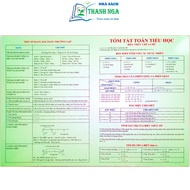 Book - Summary of Elementary Math Formulas Math Exercise Book