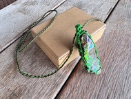 #240744 Macrame 斑彩石 編織 頸鍊