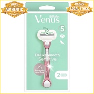Gillette Venus Deluxe Smooth Sensitive Rose Gold + 2 Blade Refills