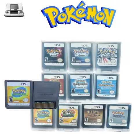 USA Games Card Video Game Console Cartridge Pokemon Series HeartGold SoulSilver Platinum Diamond Pea