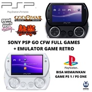 NSB-817 SONY PSP GO CFW MEMORY 16GB FULL GAMES + EMULATOR GAME RETRO PS1 NINTENDO GAMEBOY GBA NES SN