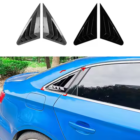 Applicable to Audi A3 S3 8V 2014-2020 sedan version window blinds car sticker exterior decoration cr