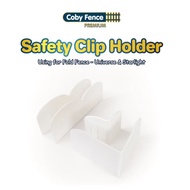 Coby Haus - COBY Foldable Fence Safety Clip Holder