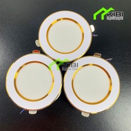 3-color led ceiling light 7w, 9w, G8 led ceiling light bulb