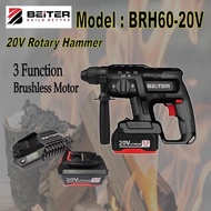 BEITER 20V CORDLESS ROTARY HAMMER DRILL / ROTARY DRILL / HAMMER DRILL DRIVER / IMPACT DRILL DRIVER