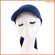 WIT Self Tie Turban Baseball Caps Beach Getaways Hat for Woman Girl Cycling Camping