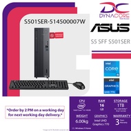 ASUS S5 SFF S501SER-514500007W DESKTOP (i5-14500 14C/16GB/1TB/UHD/WIFI6E+BT/W11H) 3 YEARS WARRANTY