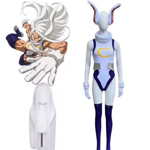 Mha Rabbit Hero Mirko Cosplay Costume Anime Bnha Usagiyama Miruko Role Playing Party Cosplay Women