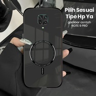 Case Kaca Redmi Note 9 Note 9 Pro  - Casing Hp Redmi Note 9 Note 9 Pro - Softcase Kaca Glossy - Case